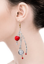Load image into Gallery viewer, The Anther & Stigma Earring -Peony